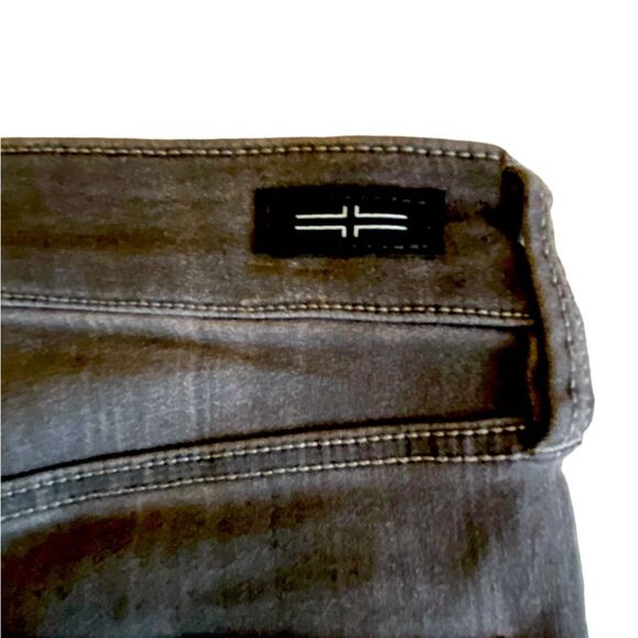 Liverpool High rise ankle skinny petite jeans size 10P / 30 NWT meteorite black - Picture 7 of 13